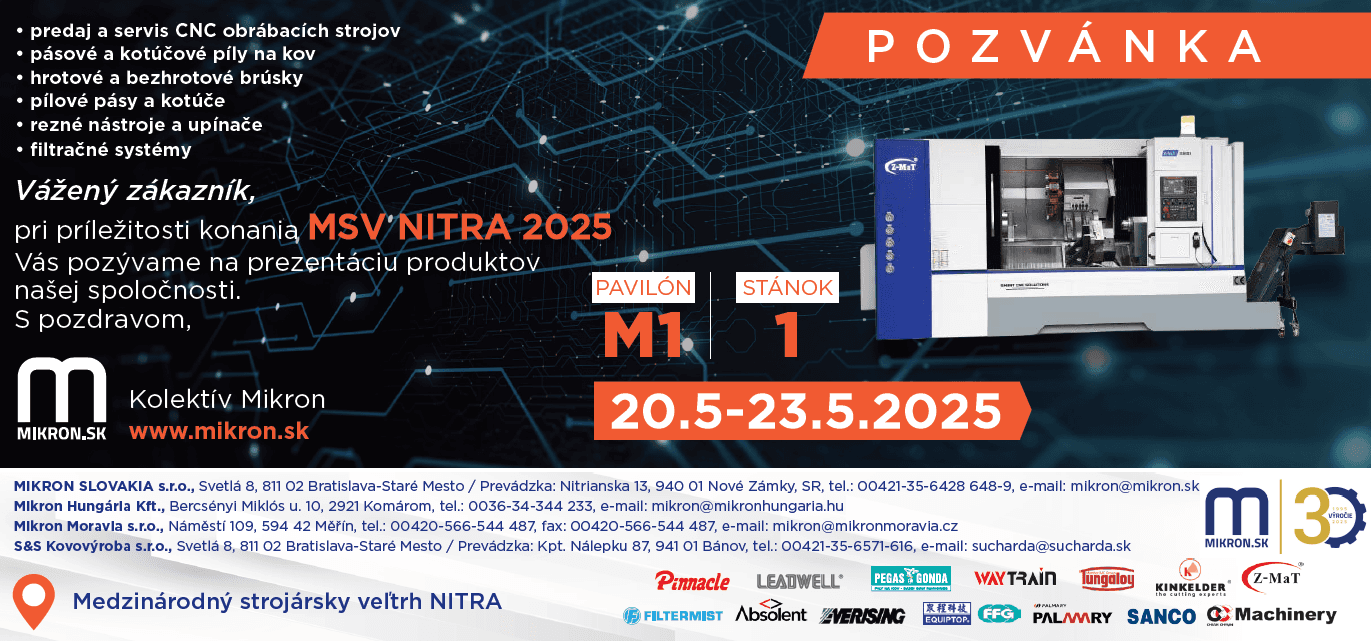MSV Nitra invitation 2025